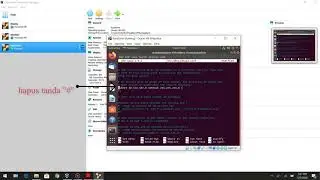 Konfigurasi Ubuntu dan Setting DHCP di VirtualBox