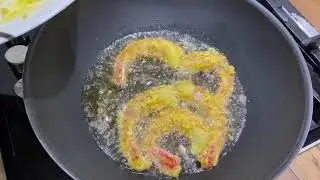 Тэмпура с креветкой.