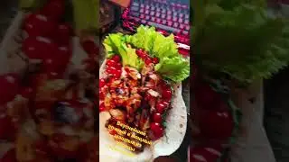 Бомбичесский шашлындос из крылышек , приготовленный в домашних условиях. рецепт в комменты 😘