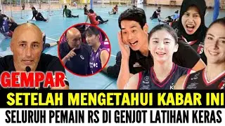 SETELAH TAU KABAR INI❗Seluruh Pemain Red Sparks Di 'Genjot' Latian Keras‼️