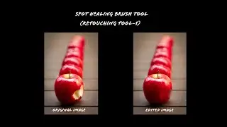 How To Use Spot Healing Brush Tool In Adobe Photoshop