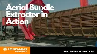 Aerial Bundle Extractor in Action - Peinemann Equipment