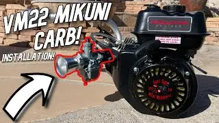 Installing A VM22 Mikuni On A Predator 212 Hemi!