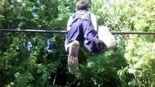 Легкие трюки на турнике