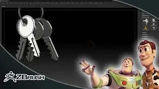 Como Modelar Chave de Fechadura no Zbrush