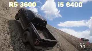 R5 3600 vs i5 6400