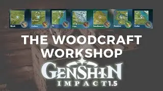 Genshin Impact - Housing System Wood Locations