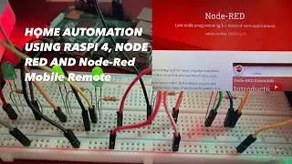 Home Automation using Node Red Programming & Raspberry PI 4 | Iphone REMOTE-RED | Internet of Things