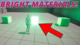 How I Create GLOWING MATERIALS in Unreal Engine 5 | Unreal Engine 5 Tutorial
