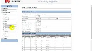 Как открыть порты 100% способ. HAUWEI.