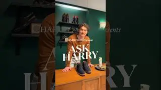 ASK HARRY: How to Clean Suede Shoes #AskHarry #HarryRosen