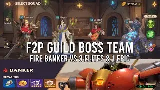How to Reach Level 20 Fire Guild Boss (Using F2P Team) - Awaken Chaos Era Guide