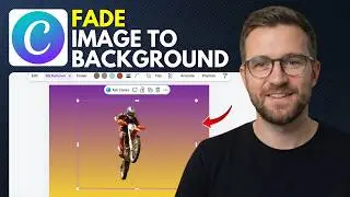 How to fade an image to a color background in Canva (Step By Step 2026)