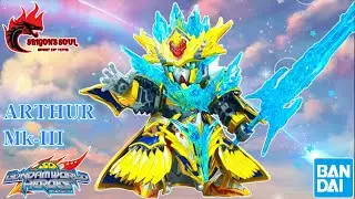 {SDW HEROES} SDW HEROES ARTHUR GUNDAM MK-III #18 (FAST BUILD & PAINTED) (S52) 4K #sdgundam ##PAINT