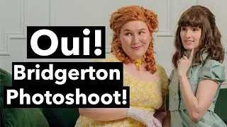 Bridgerton Photoshoot in Montreal! Featuring Dolldamage!