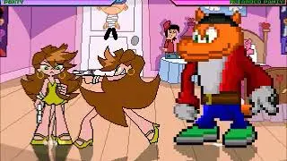 Mugen Battle #24 Panty Anarchy Update And Panty Vs FunnyTime777 And Retarded Panty