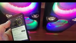 как подключить TWS колонки друг к другу, на примере dexp v460