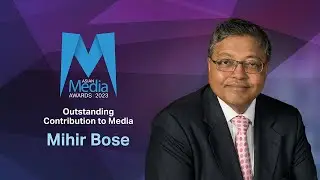 Mihir Bose - Outstanding Contribution to Media Award 2023 - Asian Media Awards