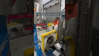 Fully automatic metal thread rolling machine process 