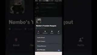 how to move discord server catagories/channels on mobile