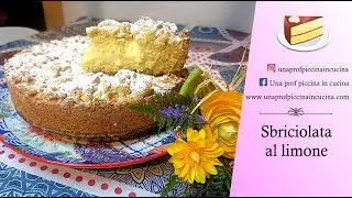 Sbriciolata al limone con crema