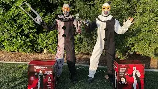NEW 2024 ART THE CLOWN TERRIER COMPARISON. Spirit Halloween VS party city