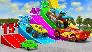 Which Ramp Gives You Longest Jump ? - Teardown