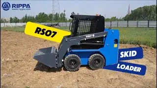 rippa rs07 skid steer loader#rippa #skid steer#miniloader