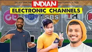 Top 100 Most Subscribed Consumer Electronic Youtubers in INDIA | Technical Guruji, Technology Gyan