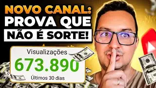 SEGREDO REVELADO! CRIEI UM CANAL DARK DO ZERO PARA PROVAR QUE NÃO É SORTE, É ESTRATÉGIA! (PARTE 1)