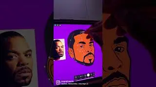 How to create a Vector Portrait of Method Man created in Affinity Designer