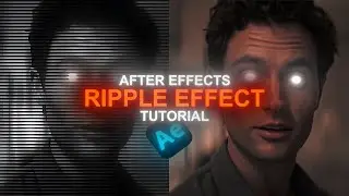How to make Ripple Effect for edits | After Effects Tutorial
