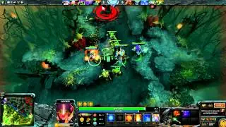 Dota 2 - Invoker gameplay Guide. (Демонстрация моего билда в пабе.)
