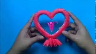 Origami 3D Corazon