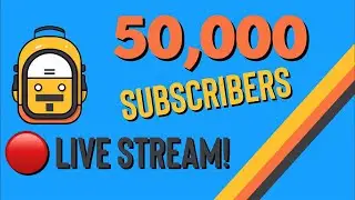 Celebrating 50,000 Subs! Live Stream!  Chat, Bags & Giveaways!