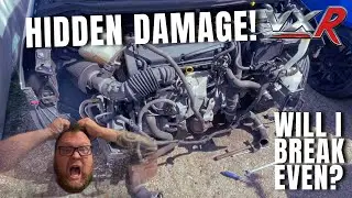 COPART Corsa VXR Salvage Rebuild Pt.2 - Repairing All The Damage.