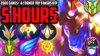 Wild Rift | WATCH THIS AND GET BETTER AT NASUS! Former Top 9 Ex Grandmaster Nasus OTP 5 Hours Climb!