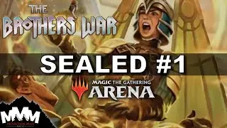 Brothers' War Sealed #1 |  MTG BRO Early Access Streamer Event  |  MTG Arena