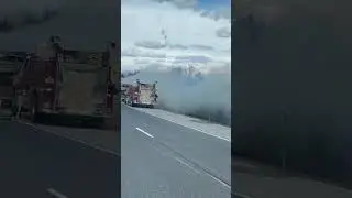 Fire today on i35N south of Des Moines 