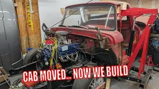 1962 Ford F100 Cab Removal and Frame Swap