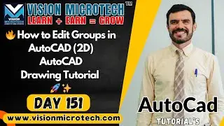 🔥 How to Edit Groups in AutoCAD (2D) | AutoCAD Drawing Tutorial 🚀 ✨