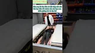 Thử thách 24h bên trong giường Trú Ẩn tận thế của nhà bác học điên #shorts