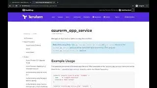Terraform Azure App Service