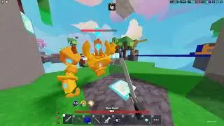 Clapping sweats in Roblox Bedwars... First edited video???