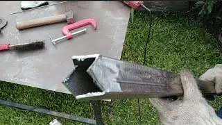 the secret of the structural pipe, (profile pipe) why welders and blacksmiths don't talk about this