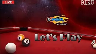 🔴 8 Ball Pool Live : 👍| Lets Play | Pool With BIKU