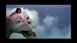 Tom Cruise rides Falkor