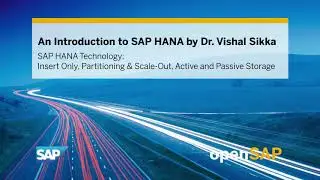 (Unit-2d) SAP HANA Technology Insert Only Partitioning and Scale Out Active and Passive Storage