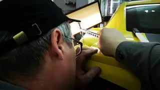 Удар с ноги.Почтальён Печкин пересел на CHEVROLET CAMARO.