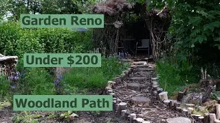 How To Build A Woodland Log Path
